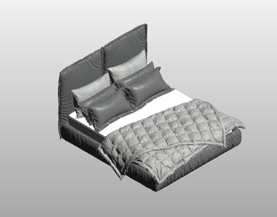 Simple Modern Bed