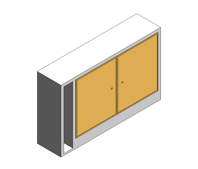 Gas Meter Cabinet