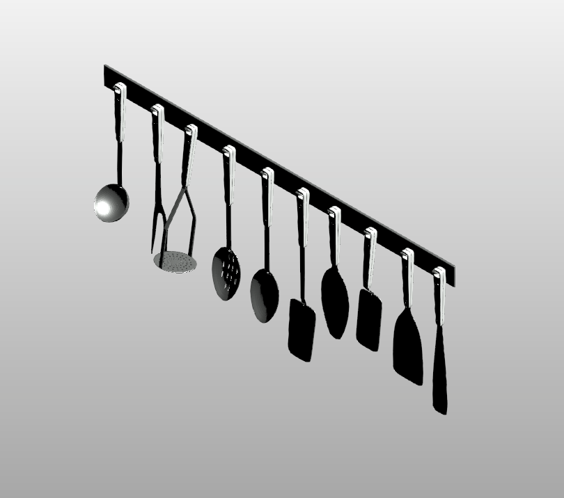 Kitchen Utensil Rack