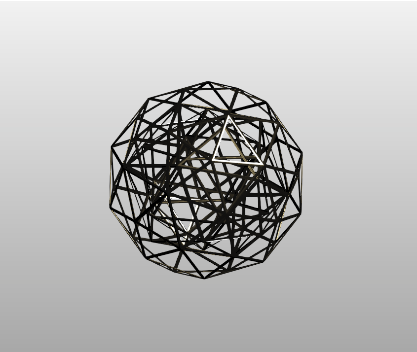 Wireframe Ornament