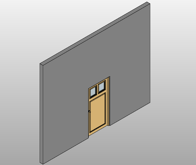 Partition with Door