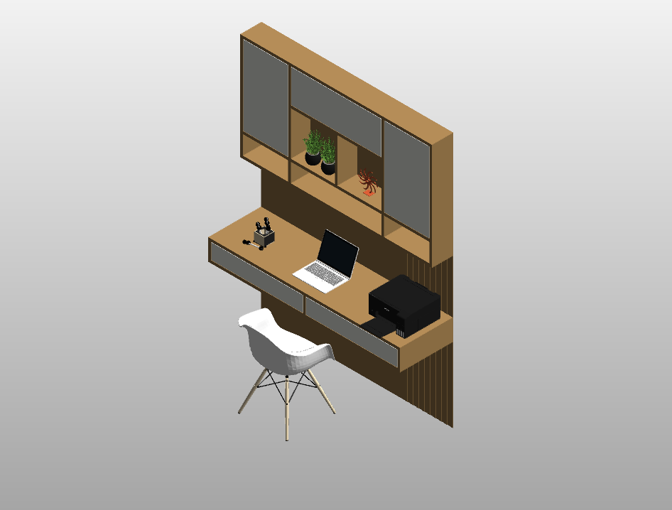 Compact Office Desk