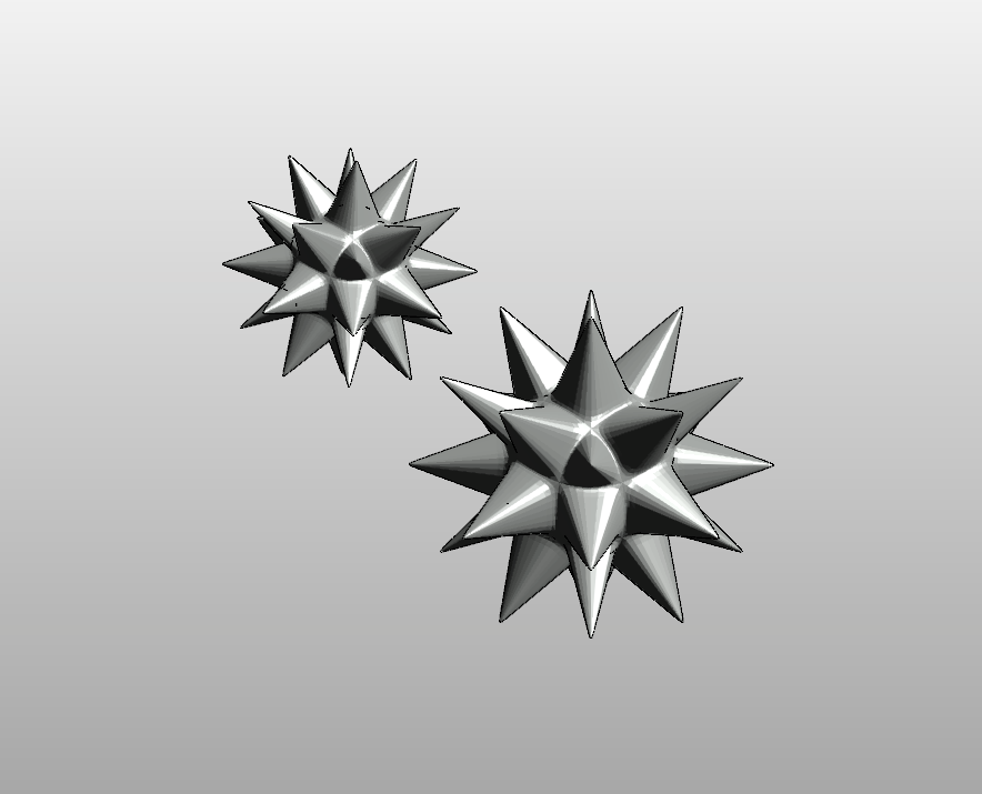 Metallic Star Decor