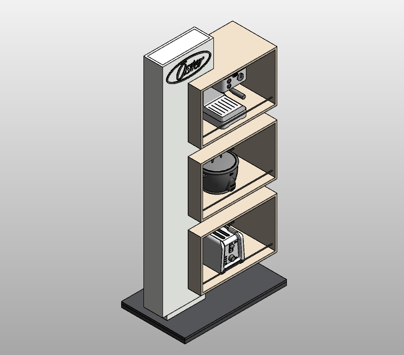 Modern Shelf Unit