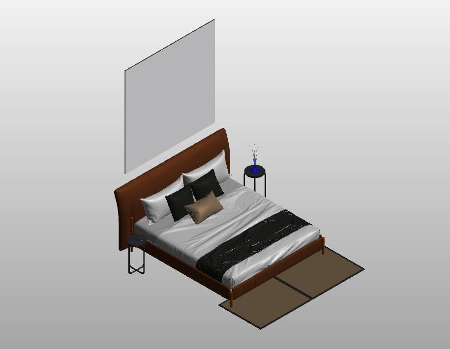 Refined Bedroom Setup