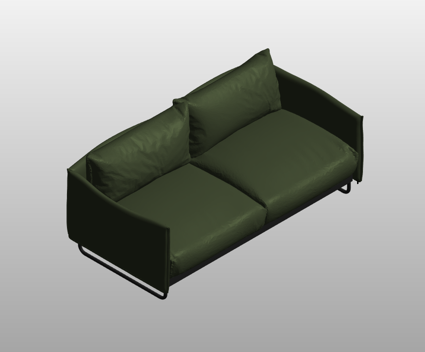 Modern Green Sofa