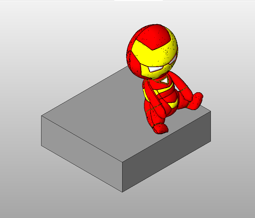 Iron Man Baby Figurine