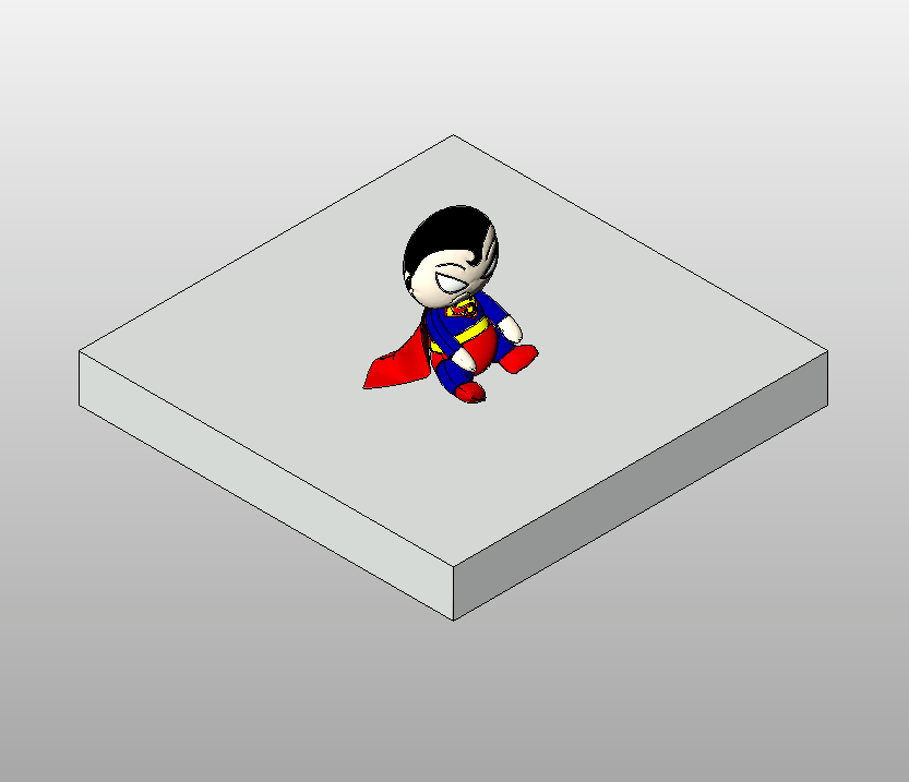 Superman Baby Figurine