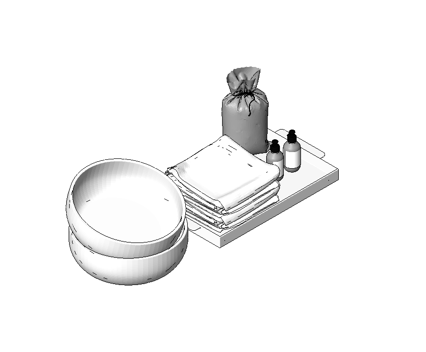 Bathroom Counter Set