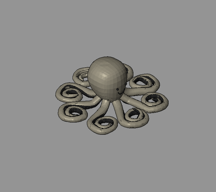 Octopus Figurine