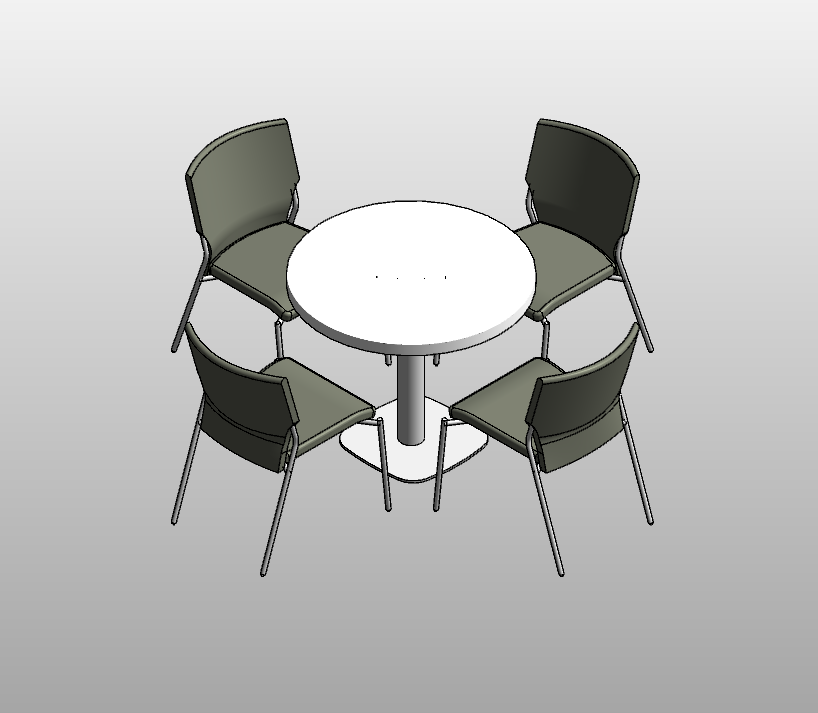 Four-Chair Dining Set