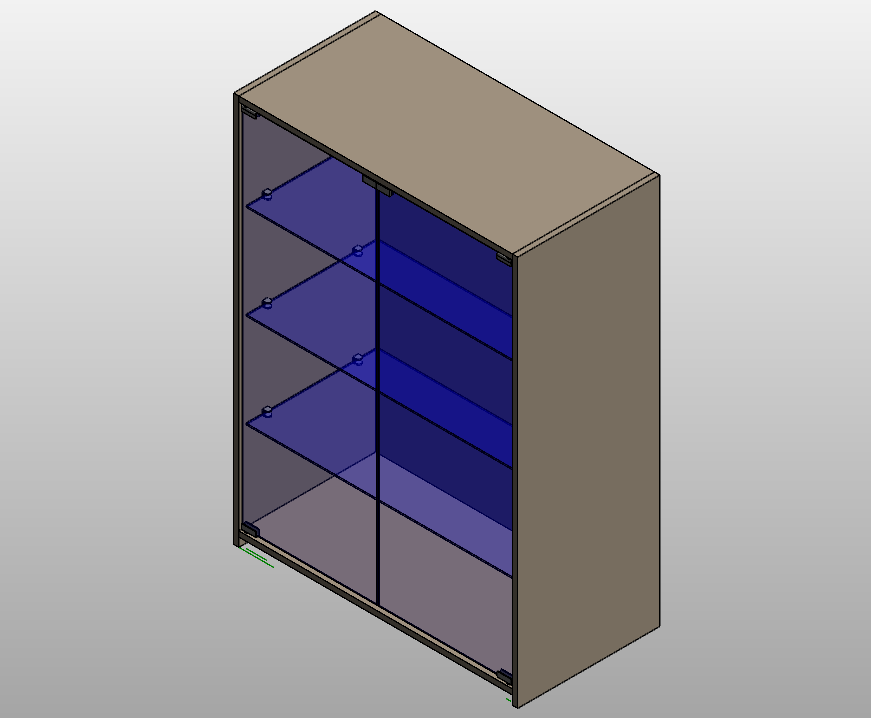 Glass Display Cabinet