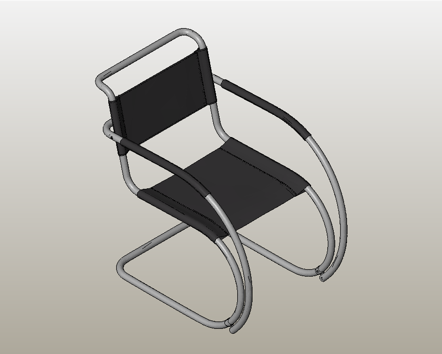 Modern Cantilever Chair