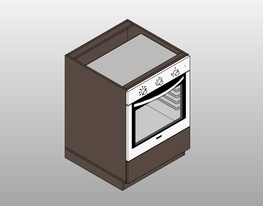 Sleek Built-in Oven
