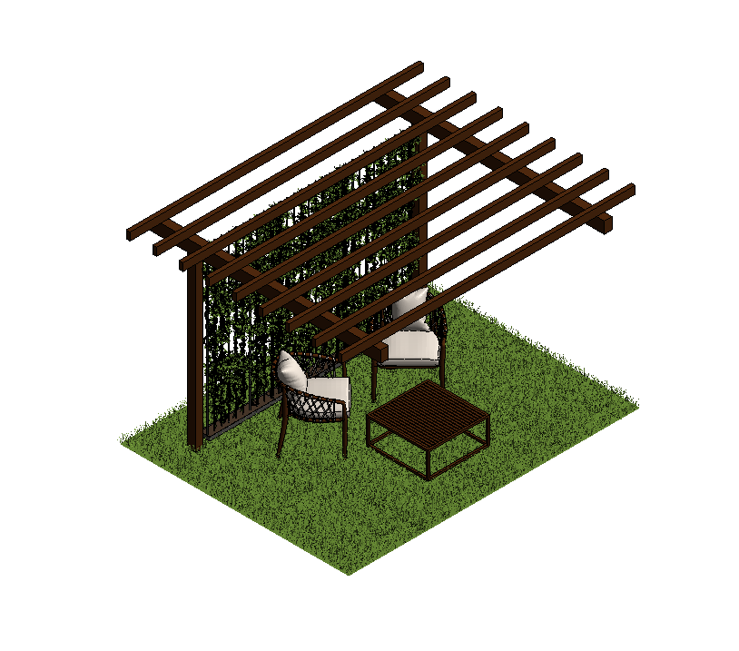 Modern Pergola Retreat