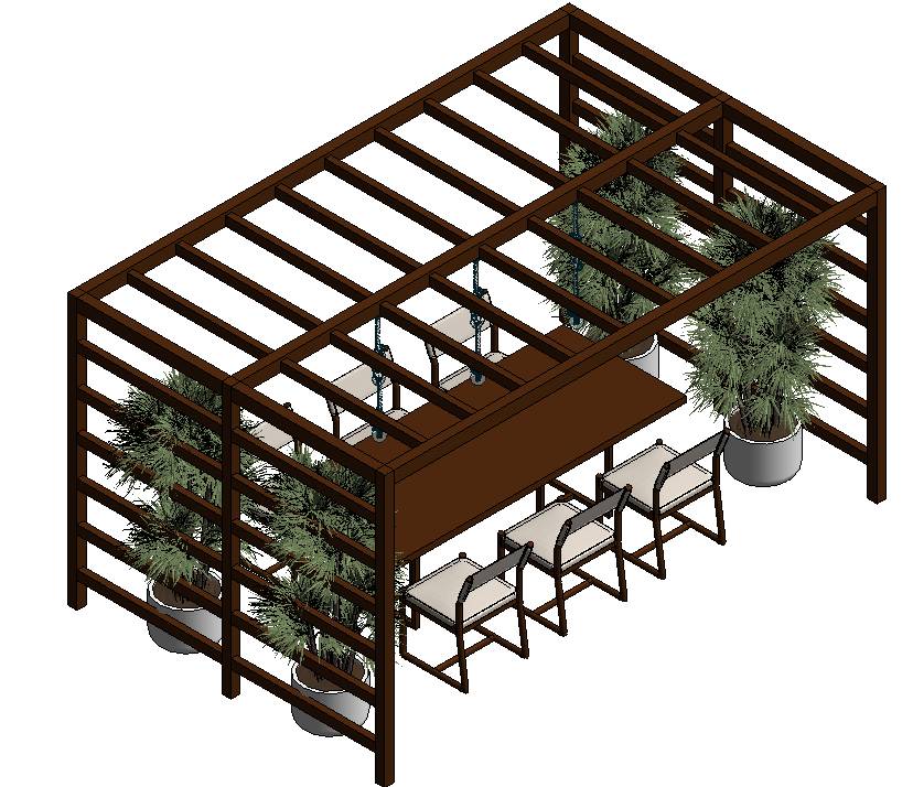 Elegant Outdoor Pergola