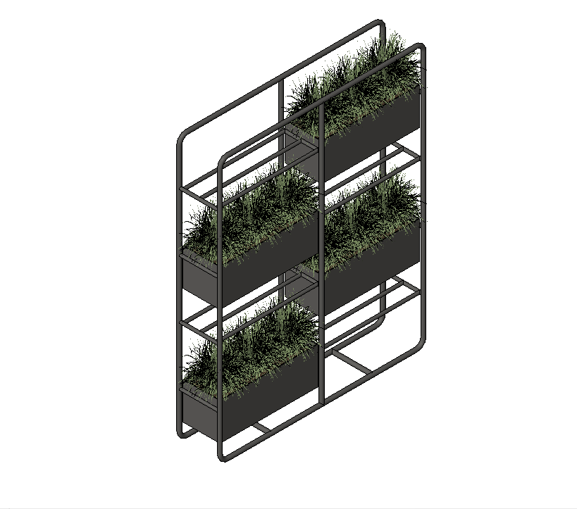 Vertical Planter Display