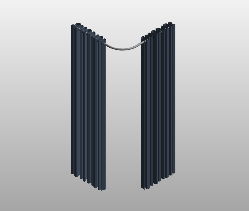 Elegant Curtain Divider