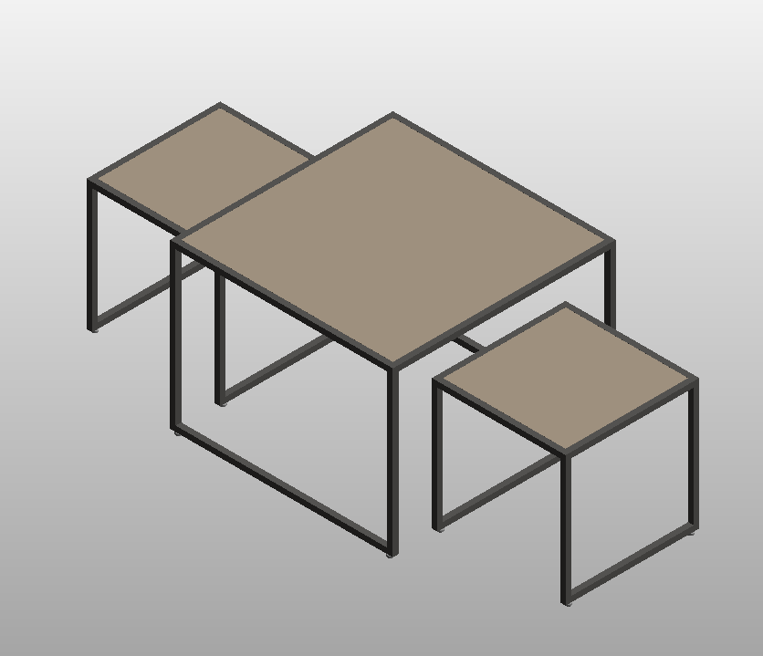Modern Nesting Tables Set