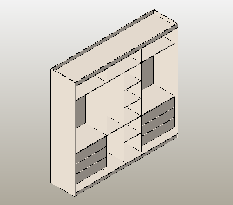 Elegant Wardrobe Storage