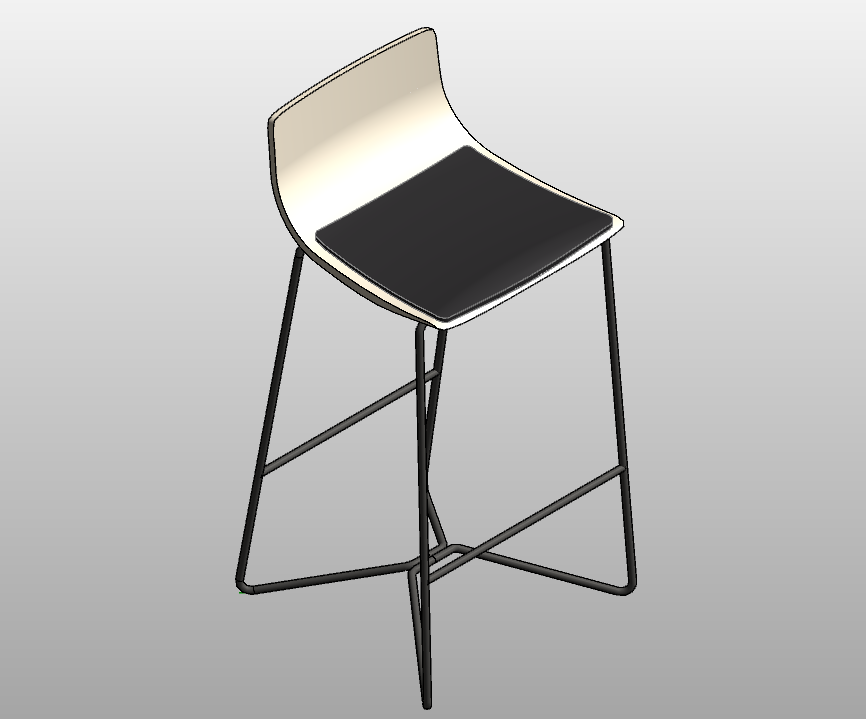 Sleek Bar Stool