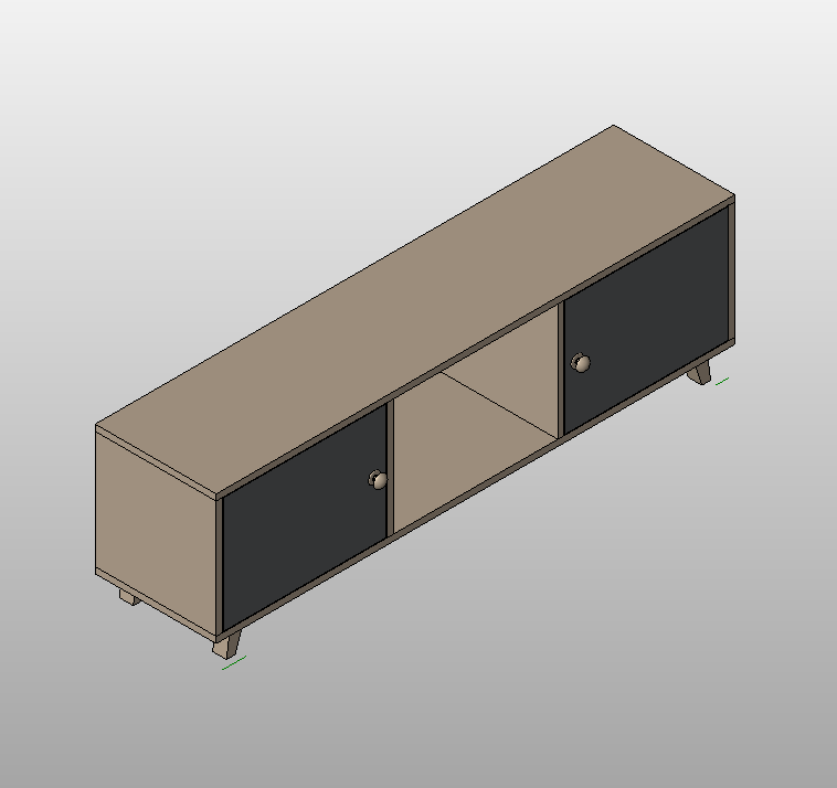 Sleek Modern TV Stand
