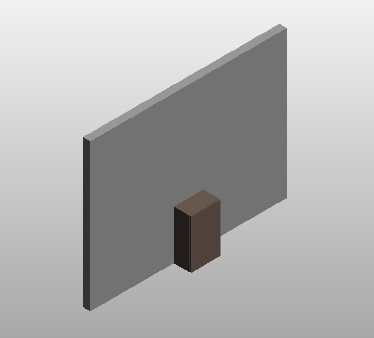 Simple Door with Built-in Shelves