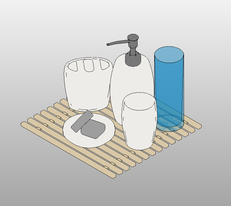 Elegant Bathroom Essentials Set
