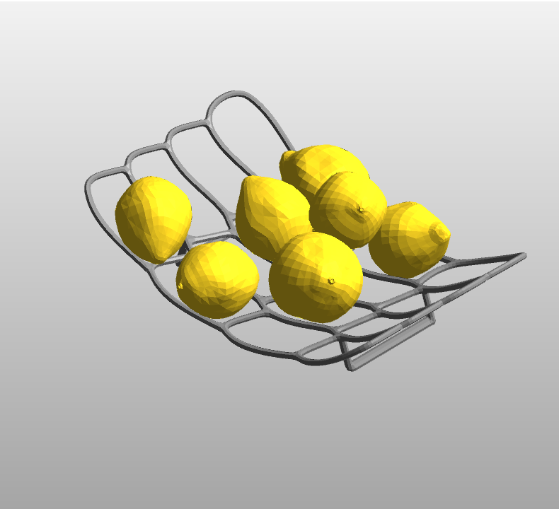 Sleek Fruit Holder