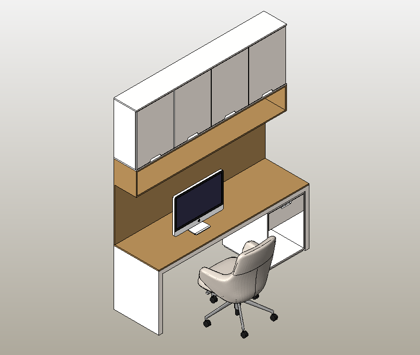 Compact Home Office Setup