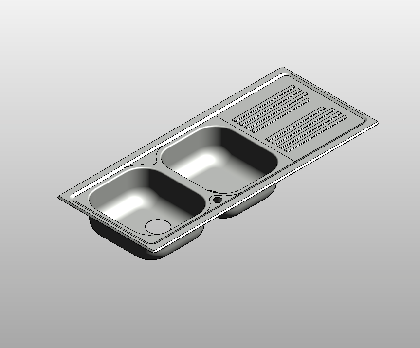 Dual Basin Kitchen Sink