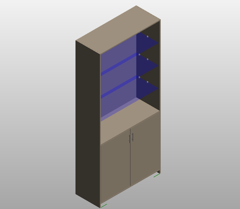 Elegant Display Cabinet