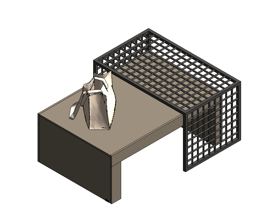 Modern Retail Display Table