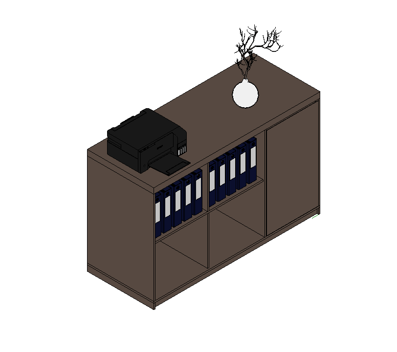 Multifunctional Office Cabinet