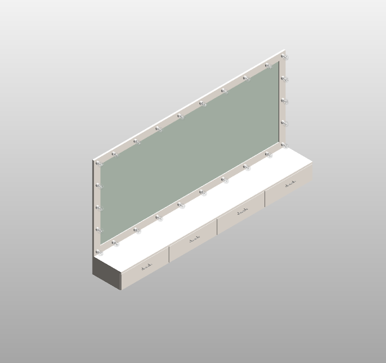 Elegant Vanity Mirror with Lights