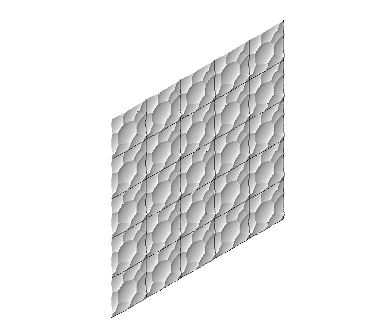 Geometric Wave Panel