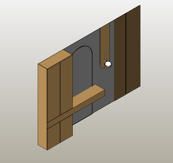 Stylish Foyer Panel