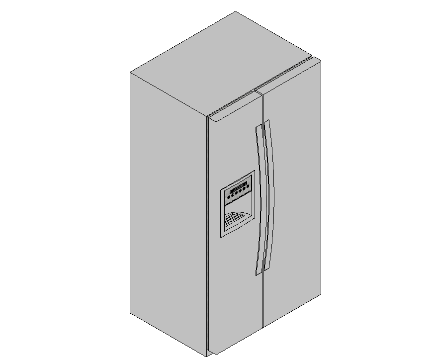 Sleek Electrolux Refrigerator
