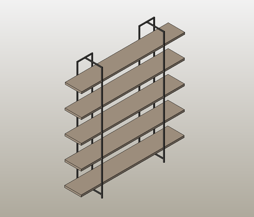 Modern Wall Shelf Unit 1 Modern Wall Shelf Unit