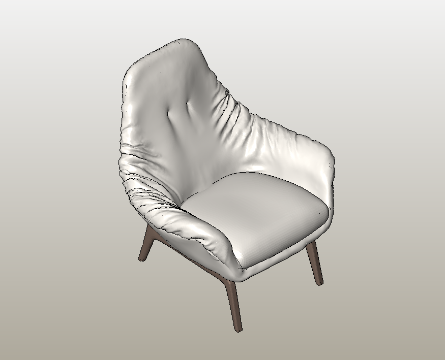 Plush Elegance Chair