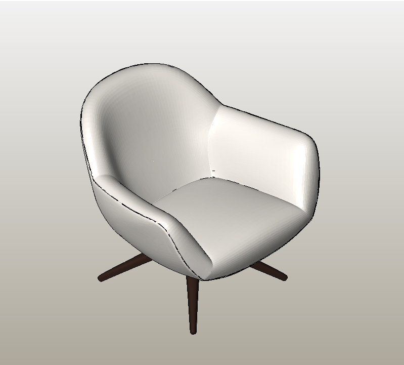 Modern Comfort Armchair