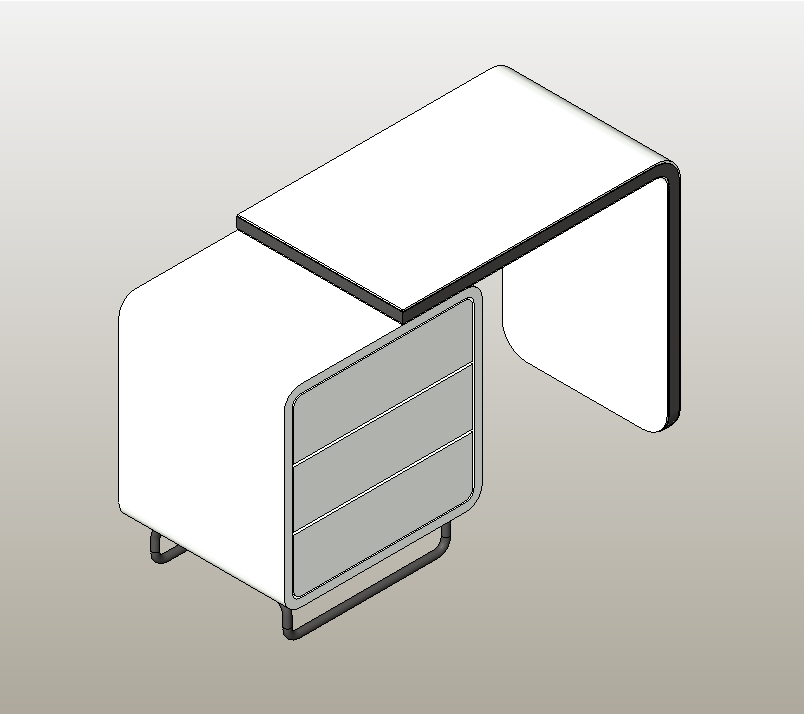 Sleek Vanity Table Design