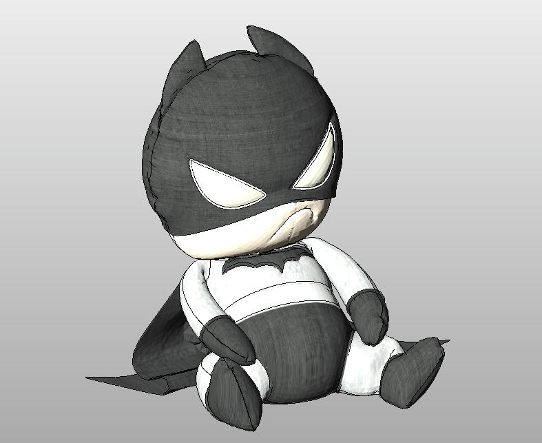 Baby Batman decorative figurine