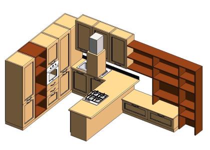 Traditional Kitchen Set