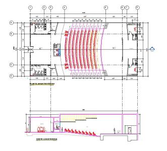 Revit auditorium