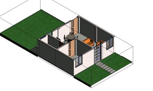 Own roof module 3d revit