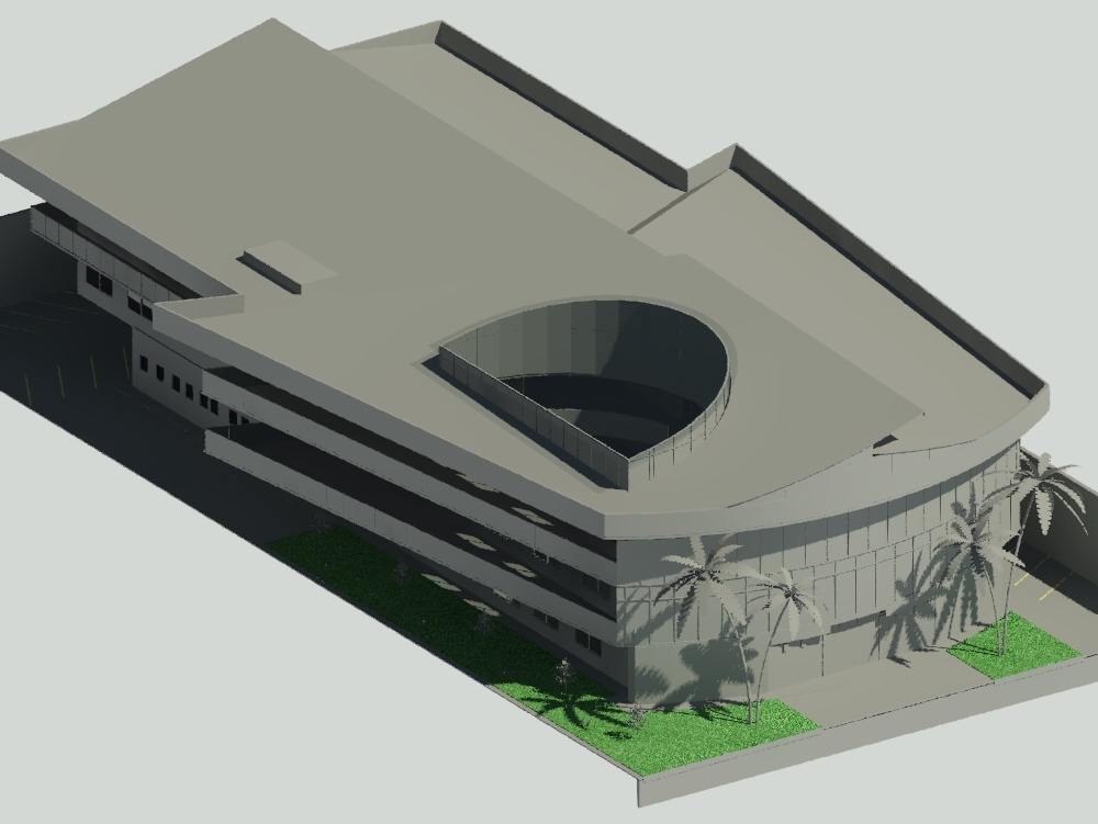 Cultural center - revit