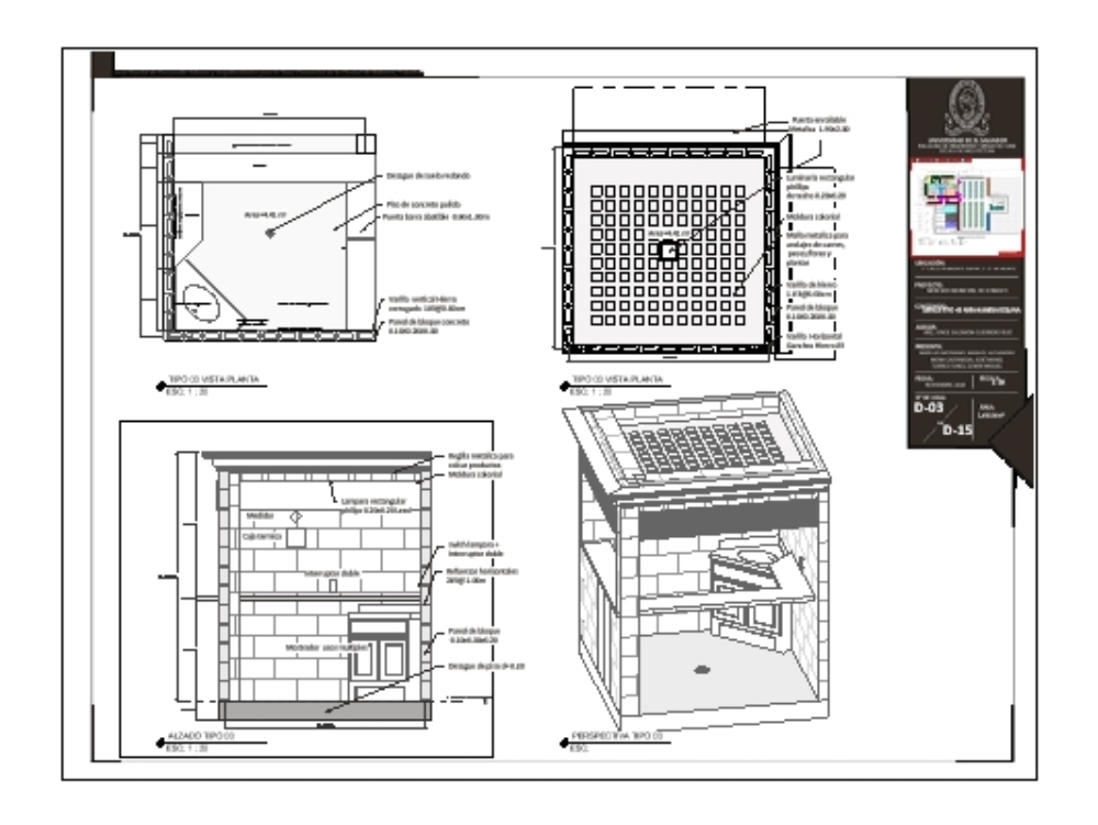 Corner post 2.10x2.10