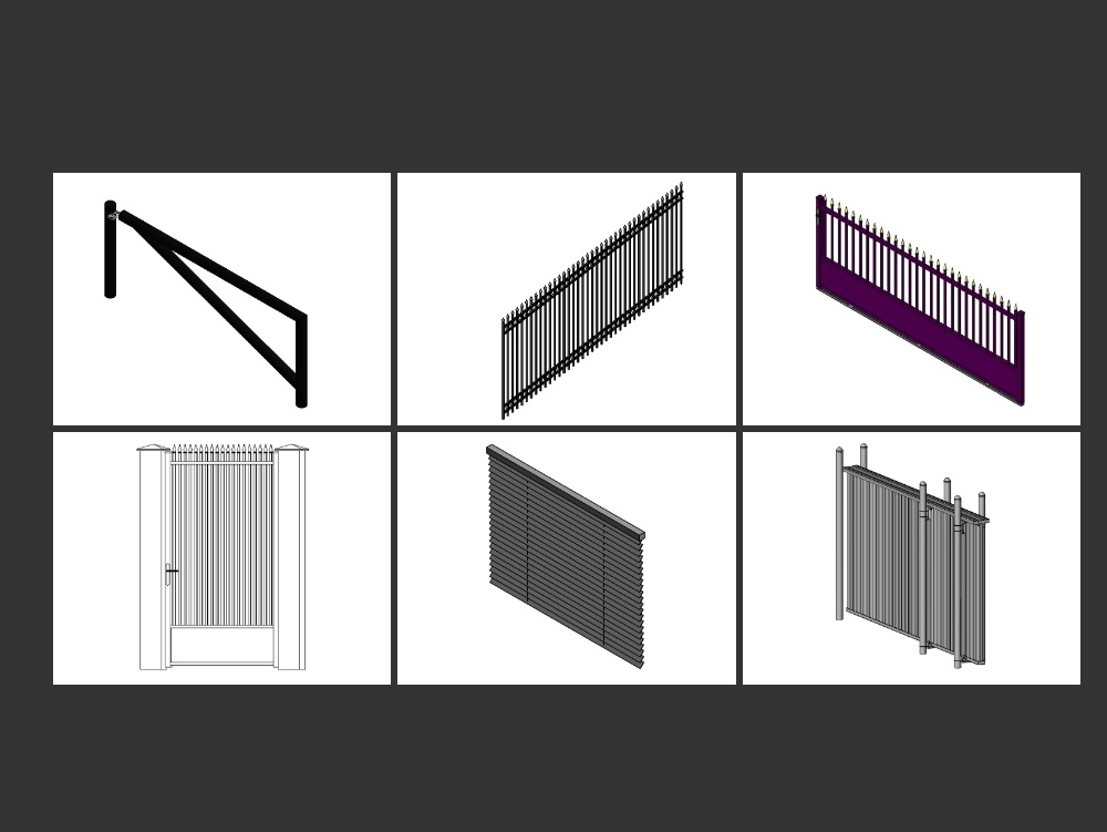 Gate families for projects