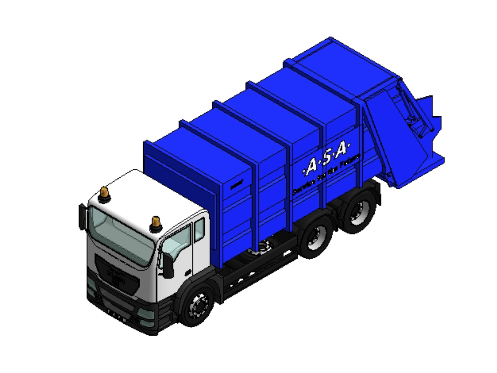 Garbage truck format